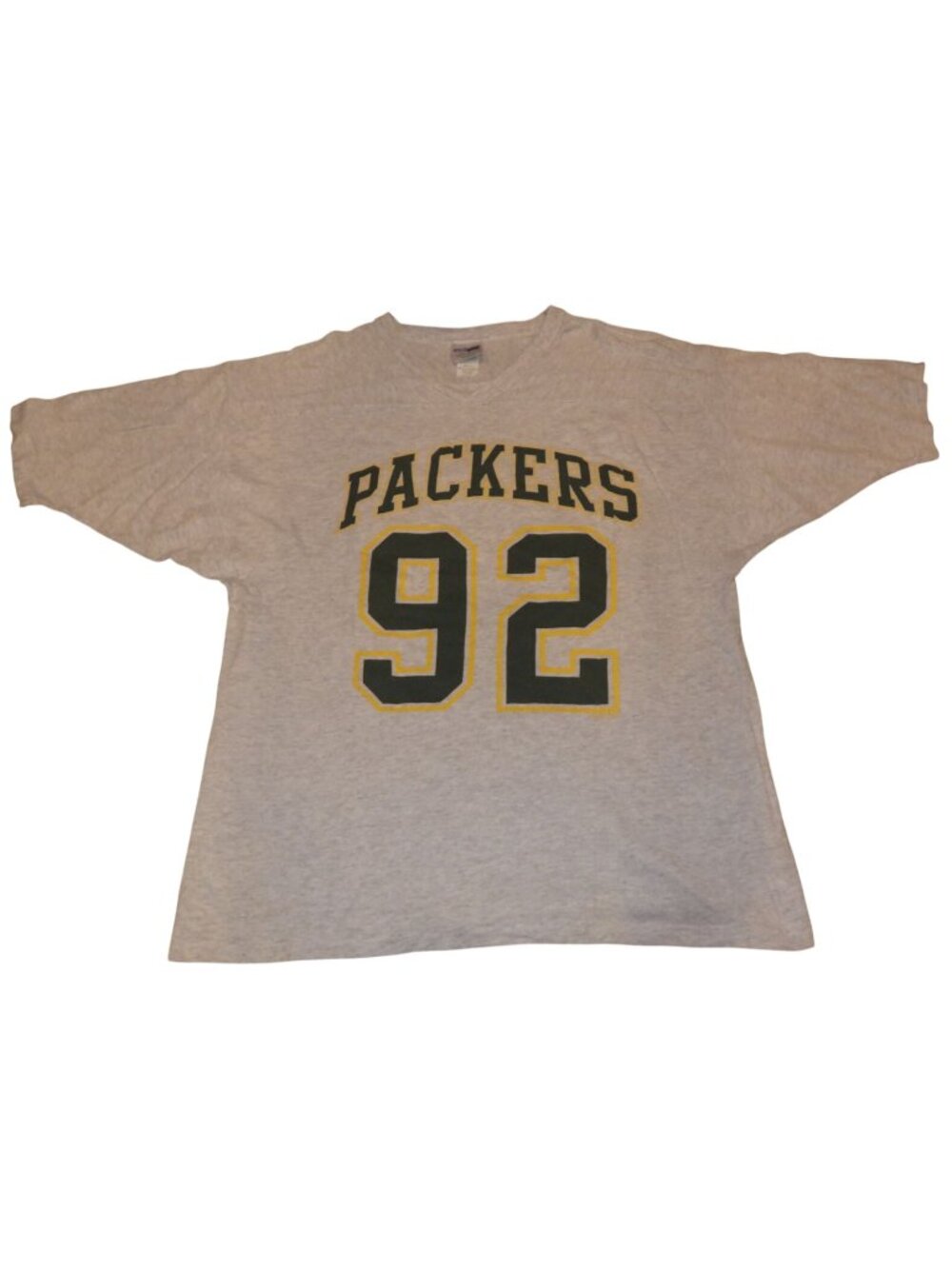 Vintage 1996 Reggie White #92 Green Bay Packers Chalk Line T-Shirt Jersey XL